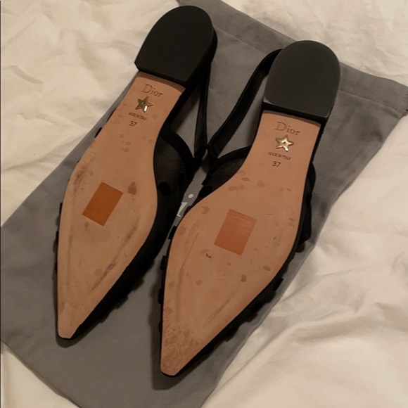 Dior mesh slingback flats size 37 - Picture 4 of 4
